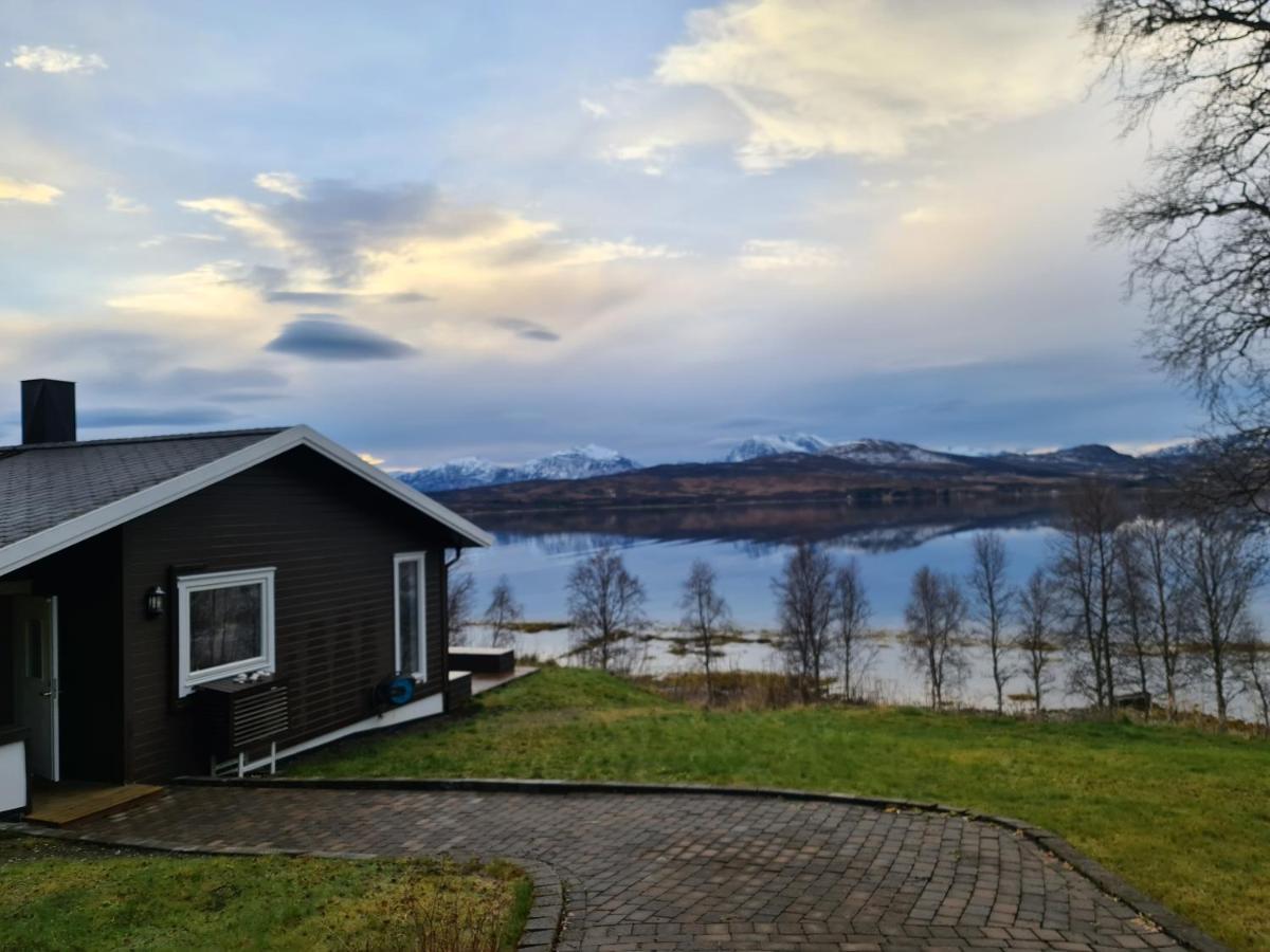 Great House With Amazing Location!!Sea & Mountain View! Villa Kvaloya Buitenkant foto